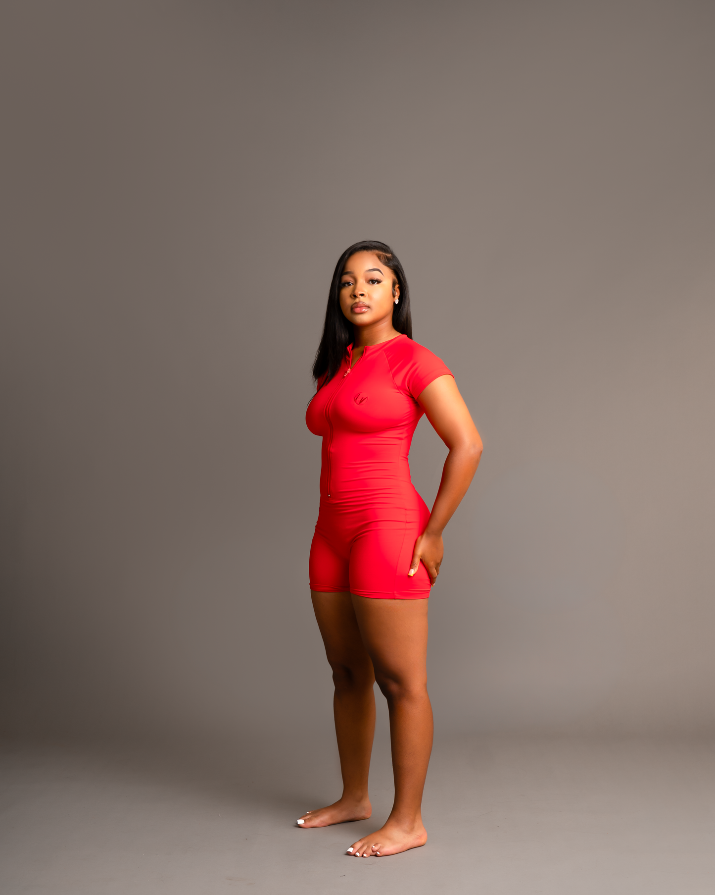 Crimson Allure Bodysuit