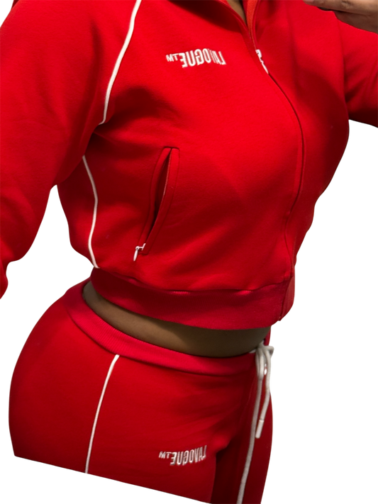 Red Amour Sweatsuit