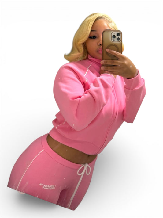 Pink Amour Sweatsuit