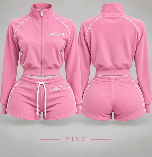 Bubblegum Amour short set